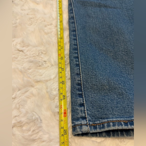 Levi’s High Rise Wedgie Straight Button Fly Jeans Size 30 - Picture 8 of 10